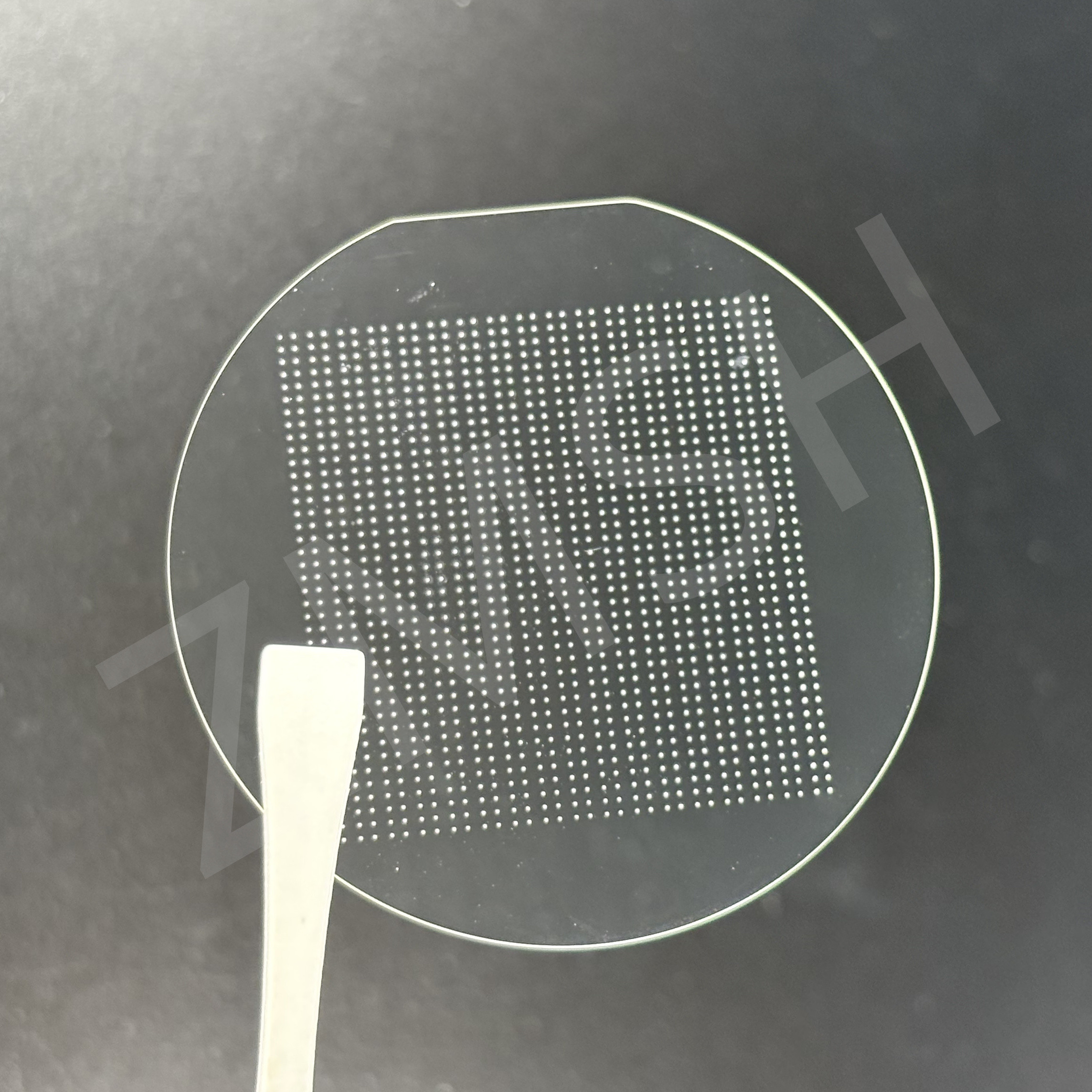 TGV Glass Substrate Micro-holes Drilled High-performance Ultra-thin Transparent