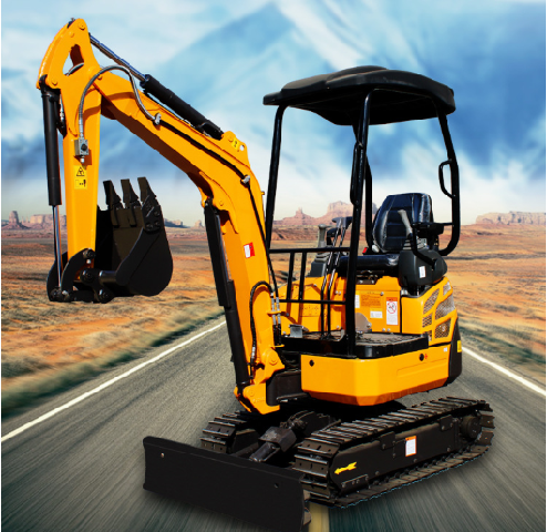 Small Size Big Impact Our Mini Excavator and Auger for All Your Construction Projects