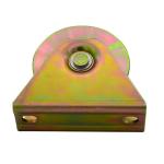 Sliding gate roller GW602 Y Groove，Galvanized, Iron, Double bearing