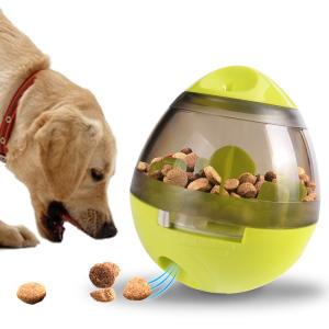 Quality Interactive Dog Pet Toys Automatic Tumbler Leakage Food Dispensing Ball wholesale