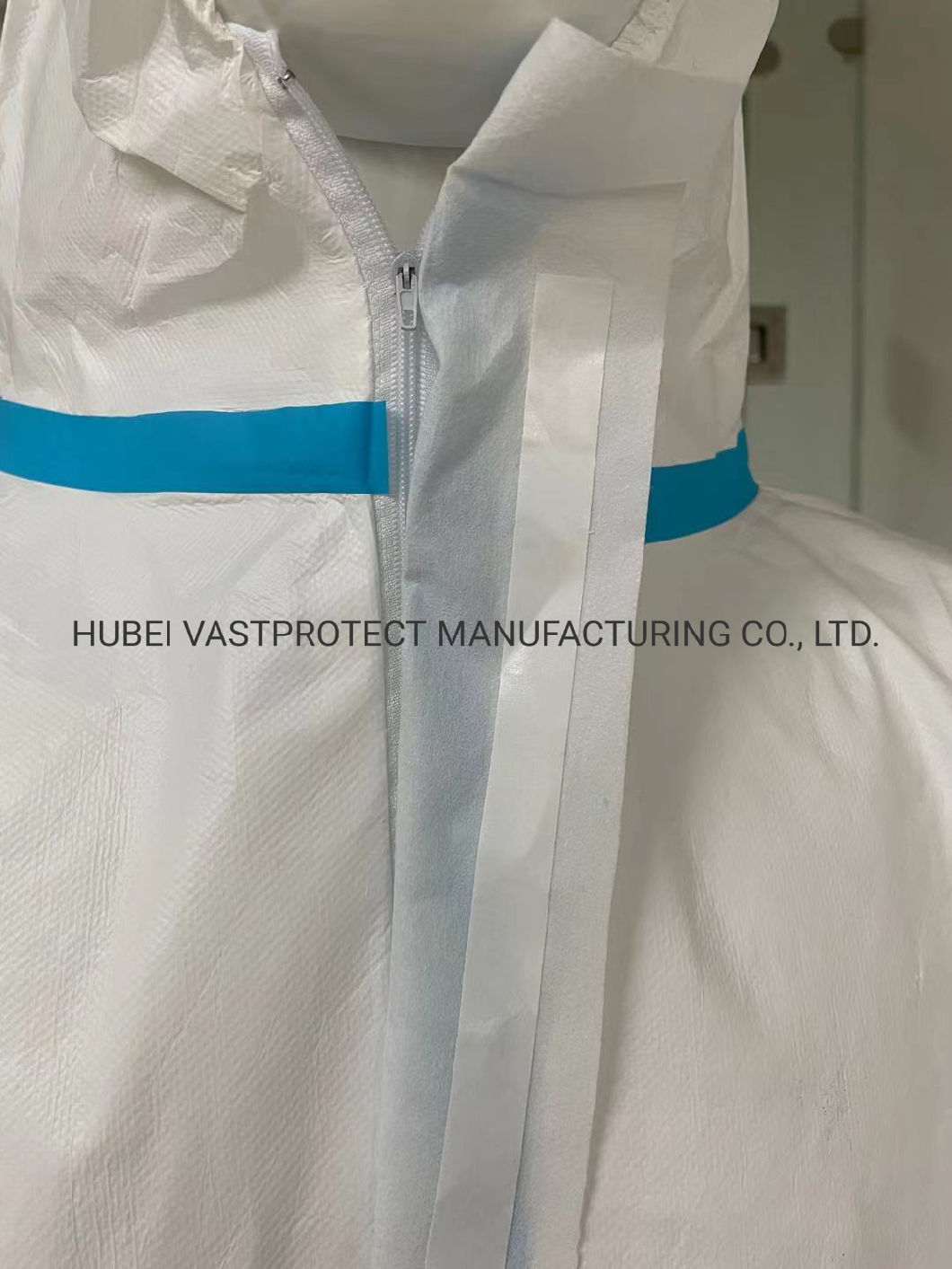 CE Cat 3 Type 4 5 6 Heat Sealed Tape Seam Disposable Microporous Coverall