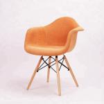 Commercial Wooden Dining Chairs , Modern Armchair Style Dining Chairs