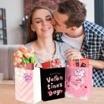 Industry Custom Good Tote Valentine's Day Gift Kraft Paper Bag with Hand Length