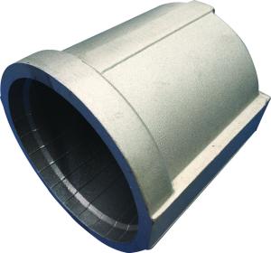 Quality Cylinder Baffles Aluminium Automotive Components 300 - 800mm Length wholesale