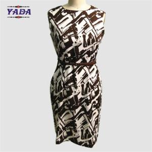 Quality Fashion printed cotton spandex women fashionable ladies night dress names woman clothes with low price wholesale