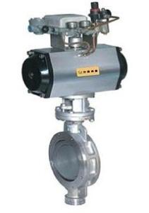 Quality Sanitary Pneumatic Power Station Butterfly Valve Low Pressure ZSH / SW wholesale