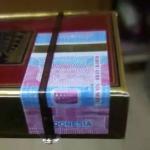 Anti Counterfeit Cigarette Tax Stamps With Refraction Pearl Fluorescent