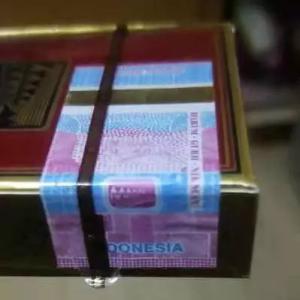 Quality Anti Counterfeit Cigarette Tax Stamps With Refraction Pearl Fluorescent wholesale