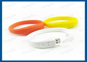 Quality Stylish Wristband Flash Drive Customized Printed Logo Silicone Material wholesale