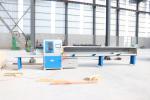 Factory Price Automatic Wood Pallet Block Saw Cutting Machine / Wood Block