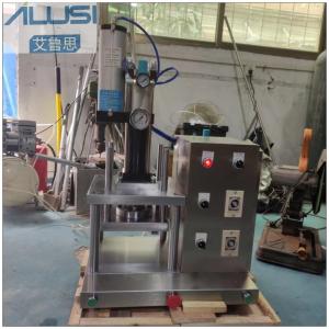 Quality SUS304 Eye Shadow Cosmetic Powder Pressing Machine Semi Automatic Compaction 220V wholesale