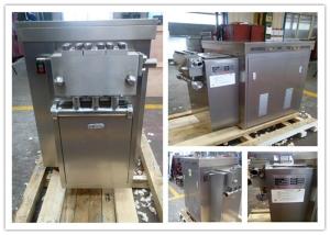 Quality Small Capacity New Condition Industrial Food Homogenizer 500 L/H 4 KW wholesale