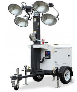Quality AMF Trolley Wheels Mounted Kubota Diesel Generator 10 Kva Light Tower wholesale