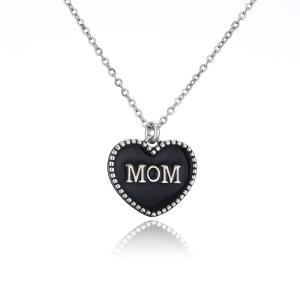 Quality Enamel Sterling Silver Letter Pendant wholesale