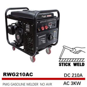 Quality 15HP 210A Stick Welding Generator CDI System SMAW Stick Welder wholesale