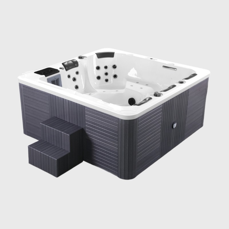 Hydro Jakossi Whirlpool Jacuzzi Spa Tub Bubble Corner For Garden 2 Person