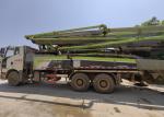 240m 178 Green Zoomlion 49m Used Truck Mounted Concrete Pump with Mercedes Benz