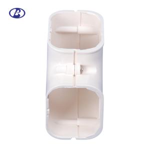 Quality 130mm AC Duct Kits Air Conditioner Pipe Cover Fitting PVC Plane Corner wholesale