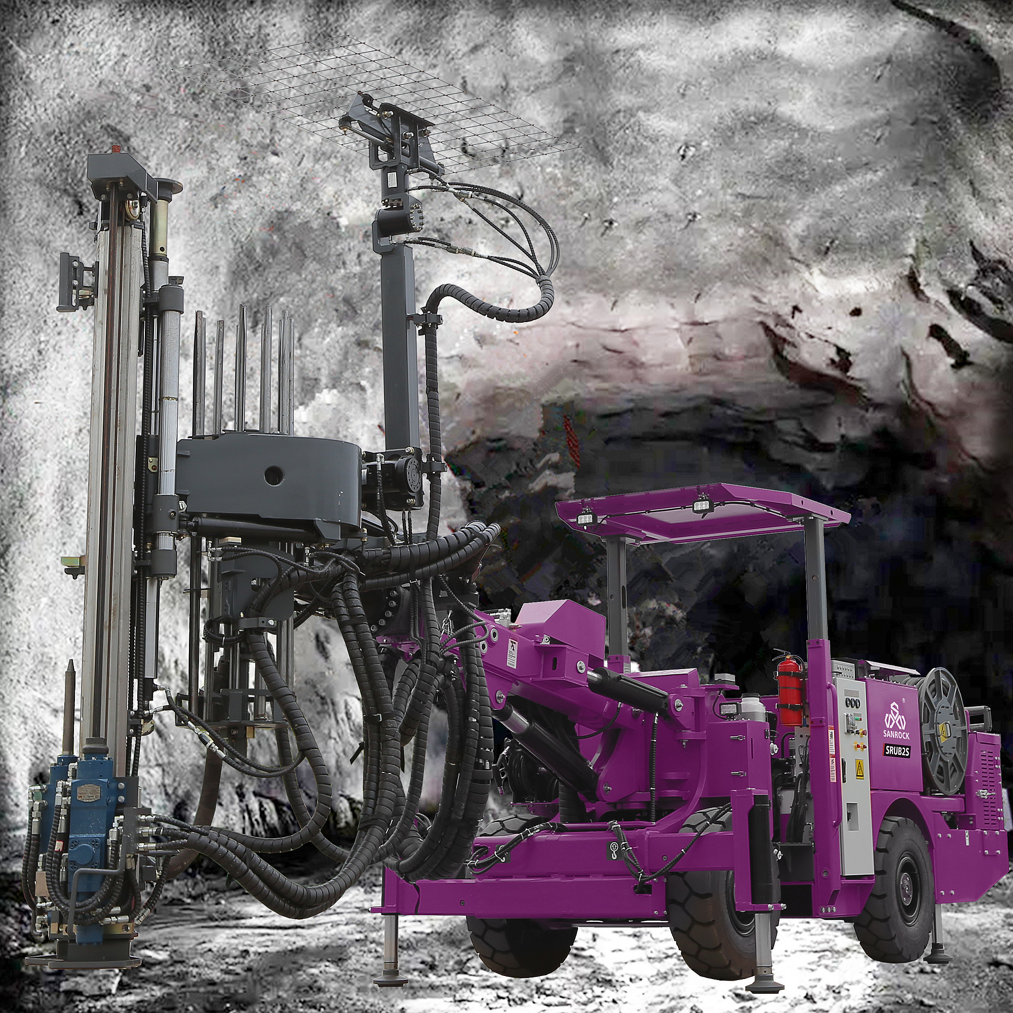 Mining Drilling Rig Underground Tunnel Construction Machinery Jumbo Drilling Rig Machine