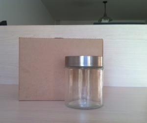 Quality 400ml glass jars for plastic screw cap wholesale
