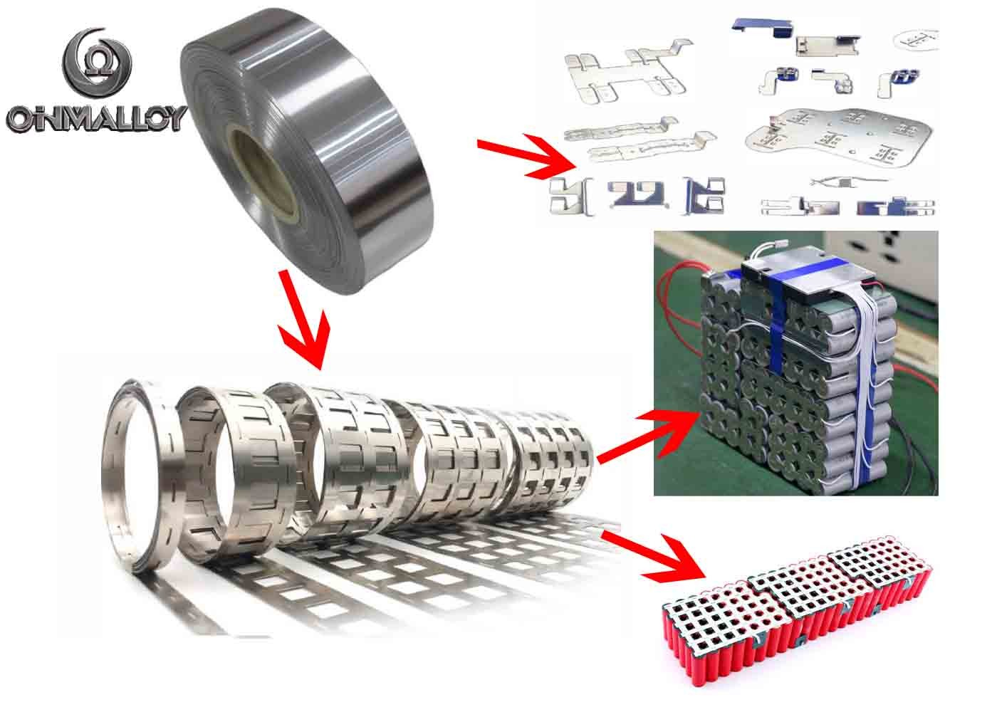 1/4 Hard Nickel Plated Strip For Lithium Battery