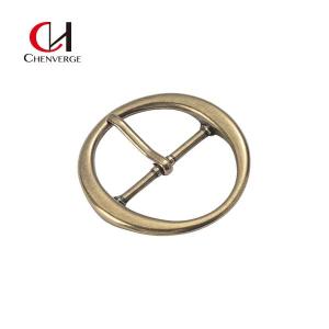 Quality Anti Erosion Round Center Bar Belt Buckles Rustproof Lightweight wholesale