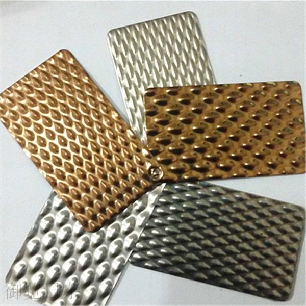 Cheap Cold Rolled Checkered Stainless Steel Sheet Anti Skid Steel Plate for sale