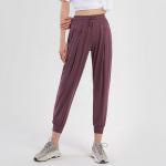 Champion Women's Jersey Joggers Pocket Yoga Pants Loose Breathable