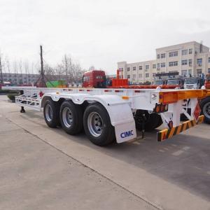 Quality Agricultural Three Axle 40 Foot Skeleton Chassis Trailer wholesale