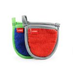 Red Blue Customized Size Autoscrub Wash Mitt Clay Mitts For Detailing