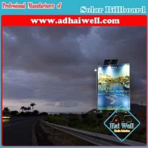 Quality Hot-DIP Galvanized Steel Billboard Solar Advertising wholesale