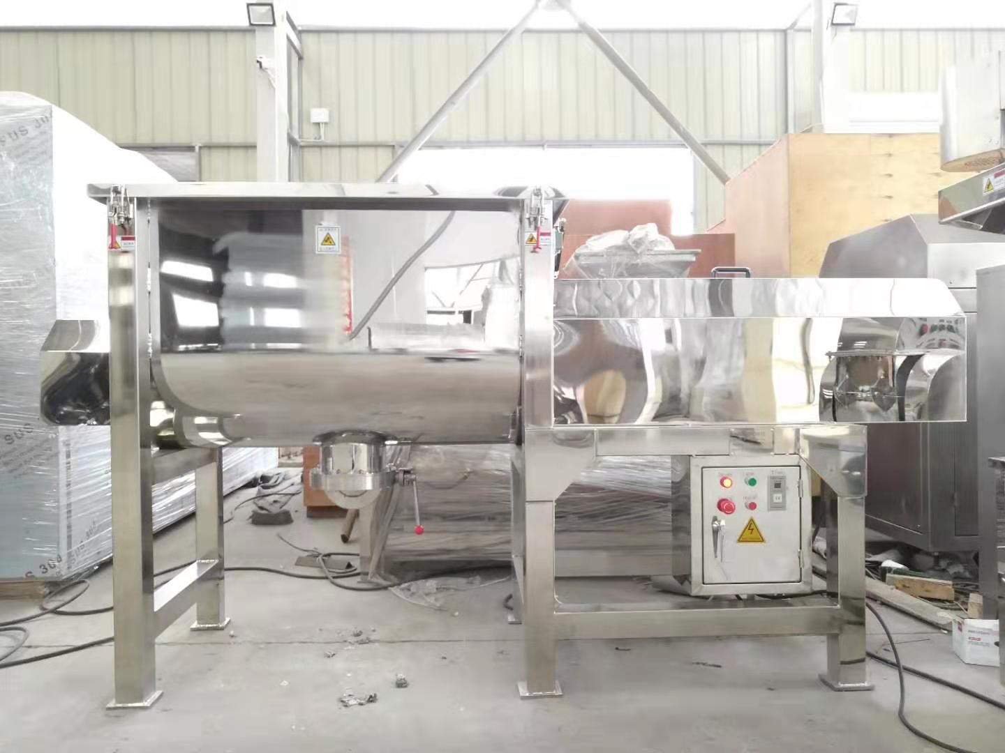 500kg-1000kg Horizontal Ribbon Mixer Dry Protein Powder Mixer Machine