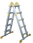 5 Steps Aluminum Telescopic Ladder High Strength Stable Performance