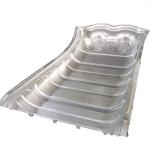 Silver Rotational Aluminum Mould Plastic Outdoor Amusement Equipment Mold