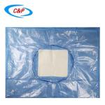 Medical C Section Surgical Fenestrated Drape With Adhesive