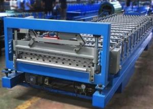 Quality Metal Roofing Steel Roll Forming Machine / Corrugated Sheet Making Machine wholesale