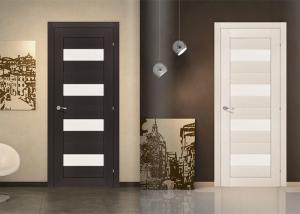Quality Solid Wood Composite Door MDF Material Water - Proof For Bedroom wholesale