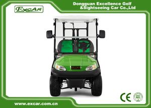 Quality Green 4 Wheel Electric Golf Car 2 Passenger 48V Battery Golf Cart wholesale