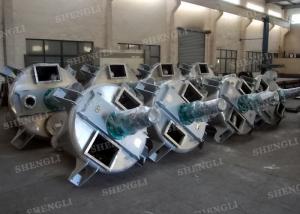Quality Low Energy Conical Screw Mixer Chemical / Dye / Fertilizer / Battery Powder wholesale