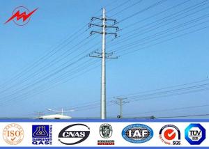 Quality 13m Galvanized Light Pole Electric Telescoping Pole Columniform wholesale