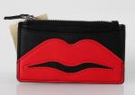 Clear Vinyl Fashion Travel Cosmetic Bag , Small Plastic Makeup Bags With Lip