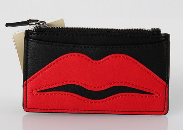 Clear Vinyl Fashion Travel Cosmetic Bag , Small Plastic Makeup Bags With Lip