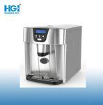 Home Table Top Stainless Steel Ice Maker With Water Dispenser