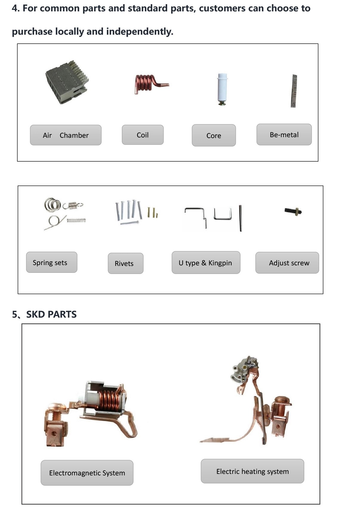 6KA 4KV Sontuoec Modular MCB SKD Parts For Building