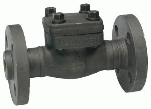 Quality 2'' Two Piece Forged Steel Valves Flange Lift Type Check Valve Class 1500 wholesale