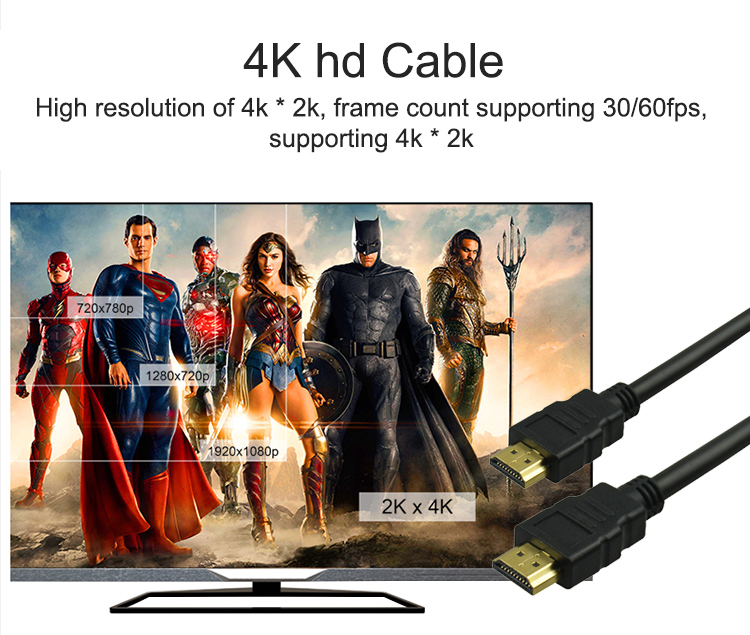 New design hdmi 2 cable