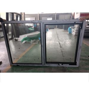 Quality Outswing Aluminum UPVC Awning Window Double Glazed Windproof Hurricane wholesale