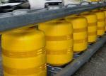 PU Foam / EVA Traffic Safety Roller Barrier Highway Roller Barrier For Accident