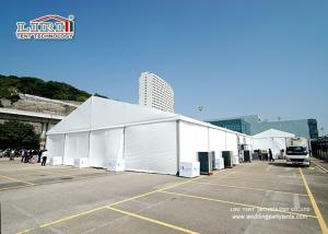 Quality 1000 People White Marquee Tent With PVC Sidewalls For Temporary Outdoor Event wholesale