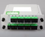 1650nm Fiber Optic Splitter , PLC Splitter 1x16 small size